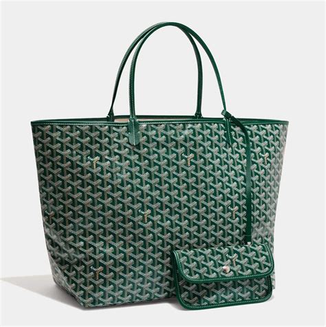 borsa goyard verde|green Goyard purses.